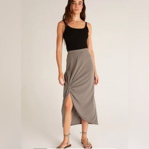 NWT Z Supply Sabina Triblend Knot Skirt : Size S
